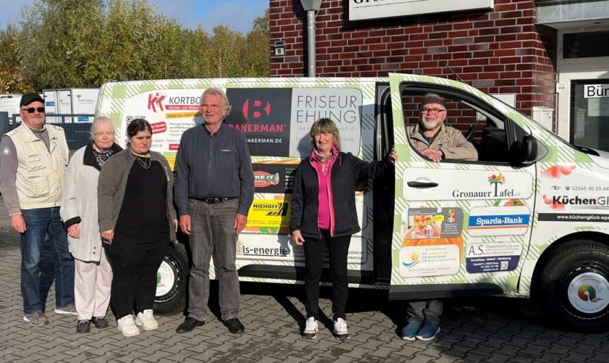 Lieferwagen Nr. 5: Mehr Kapazität für die Tafel Gronau