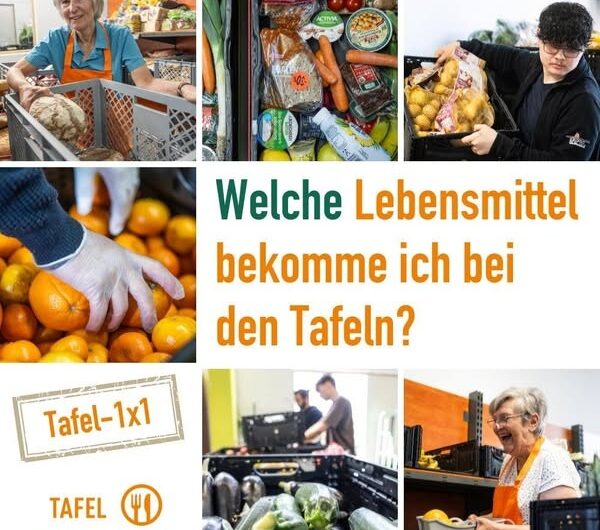 Welche Lebensmittel bekomme ich bei den Tafeln?